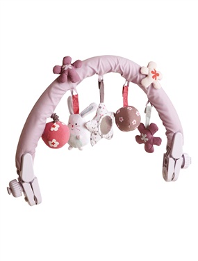 Arche de jeux d eveil pour transat bebe fleurettes vertbaudet - Acheter