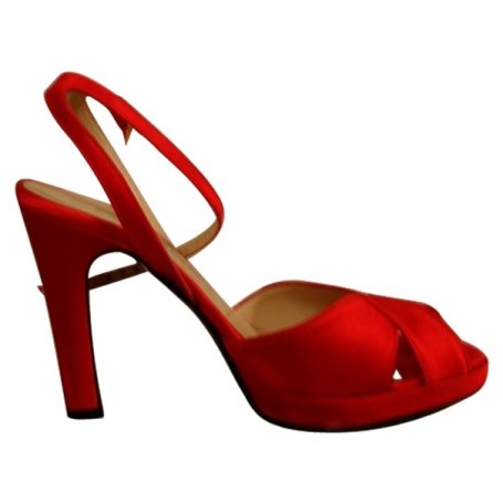 sandales rouges