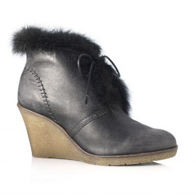 boots compensées femme