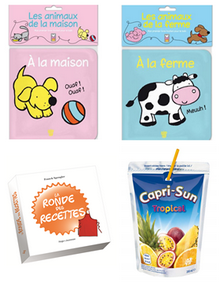 Mes premiers livres-hochet / La ronde des recettes