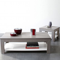 Table Basse Carr�e / Bout De Canap� Carr� Holme En Pin Certifi� Fsc 