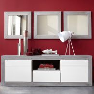 Miroir Carr&eacute; Holme En Pin Massif Certifi&eacute; Fsc 