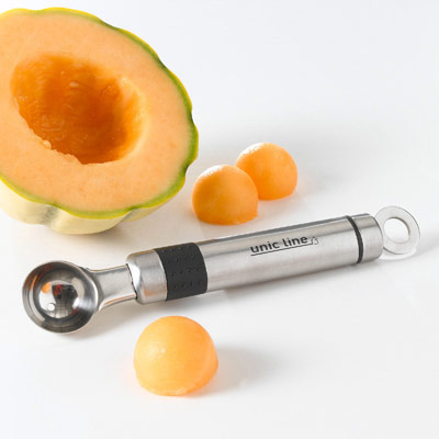 Lot De 4 Cuillères à Fruits En Inox - Cuillère-grattoir Pour Melon, Pastèque, Pomme - Ustensile De Cuisine élégant - 5