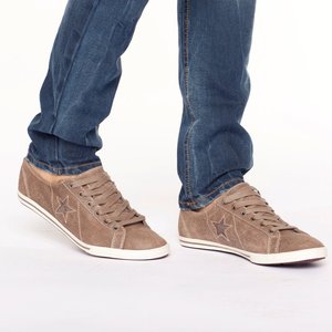 basket en cuir femme