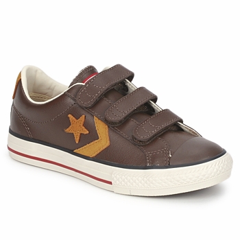 Chaussures enfant Converse Star Player Strap Leather Ox