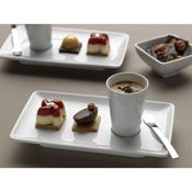 Verrine en porcelaine - 8 cl - Lot de 6 Modulo