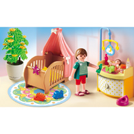 Chambre De B&eacute;b&eacute; Avec Berceau Playmobil 5334 