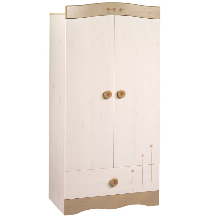 Armoire 2 Portes 1 Tiroir Fille Camille Fille Ou Garcon - Anniversaire 40 Ans