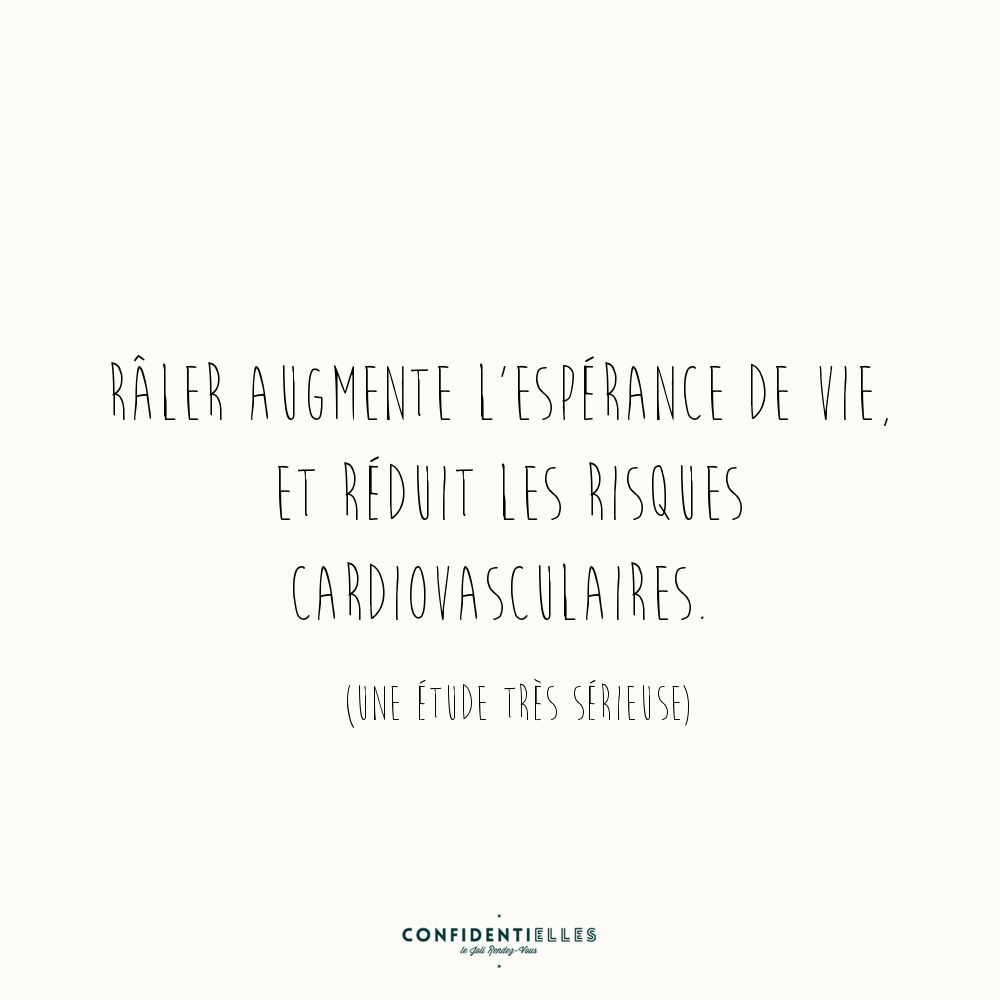 Mot râleur Confidentielles