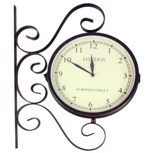 Horloge applique bond street