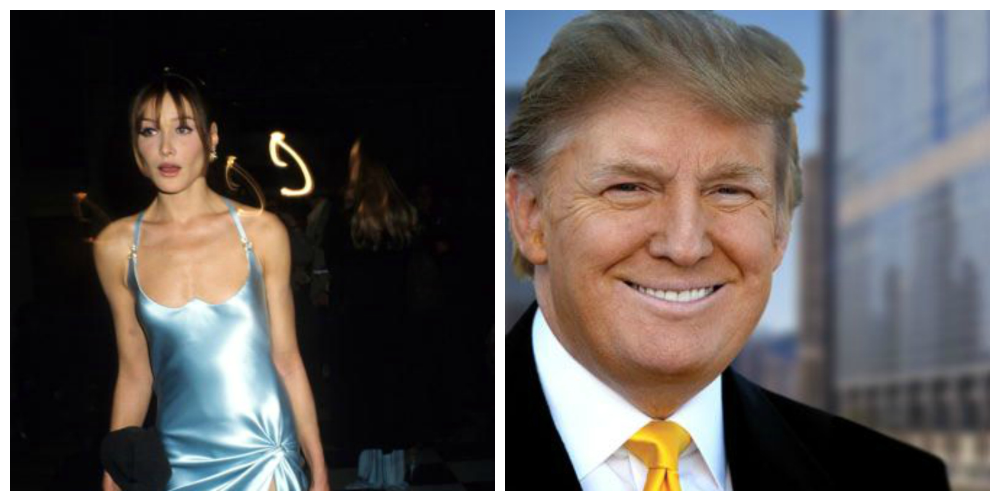 CARLA BRUNI et DONALD TRUMP : l'AMOUR de JEUNESSE ...