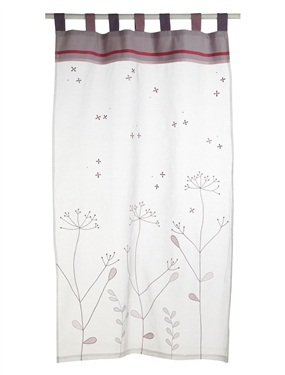 Rideau organdi brode fleurs fille jardin givre vertbaudet - Acheter ... Rideau organdi brode fleurs fille jardin givre vertbaudet - Acheter ...