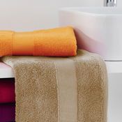 Serviette de douche 70x130cm 560gr - ExtraSoft - Couleur:Marron glac�