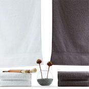 Serviette de toilette Dune - 50x100cm - Couleur:Gris