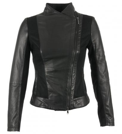 blouson en cuir d'agneau
