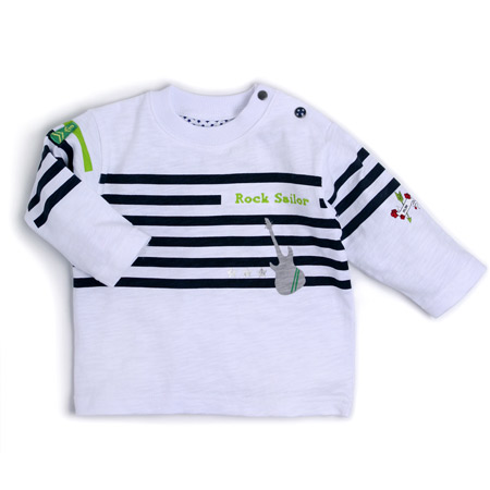T shirt Ml Genie Rock sailor - 3 ans