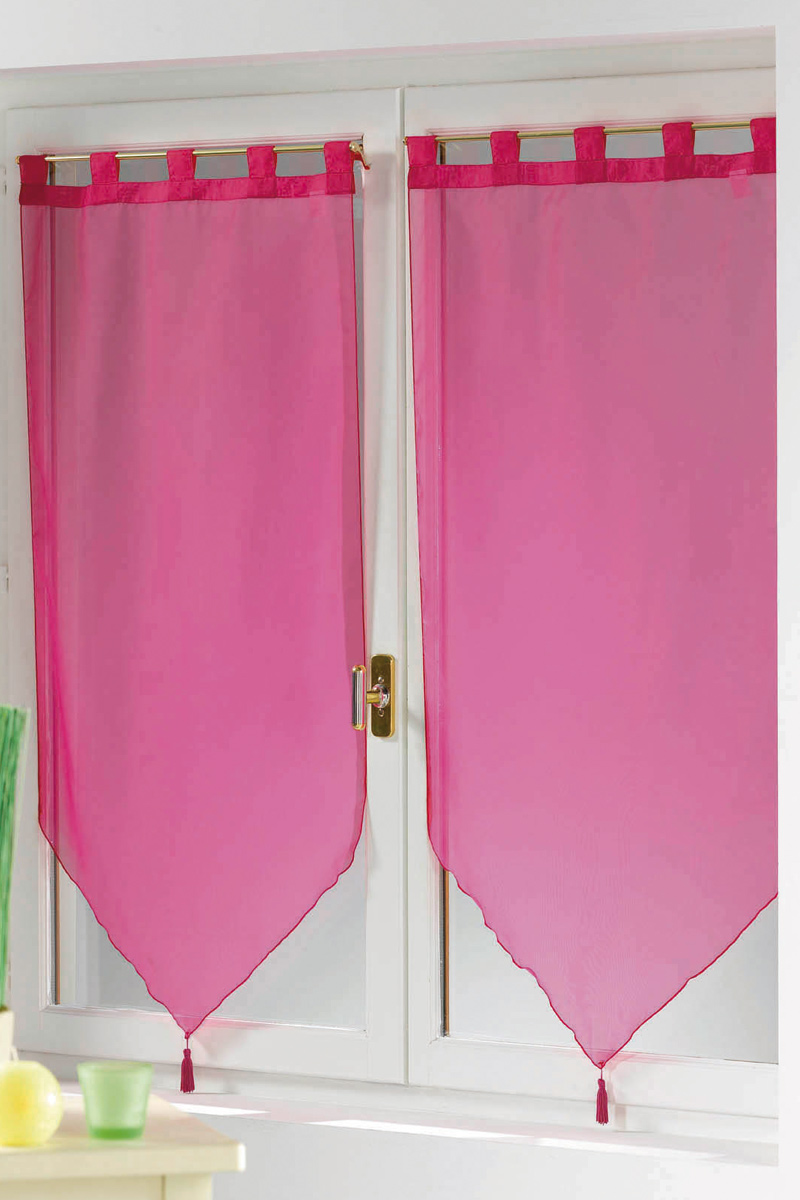 Rideaux pour cuisine rouge: retro window curtains. rouge cuisine ...