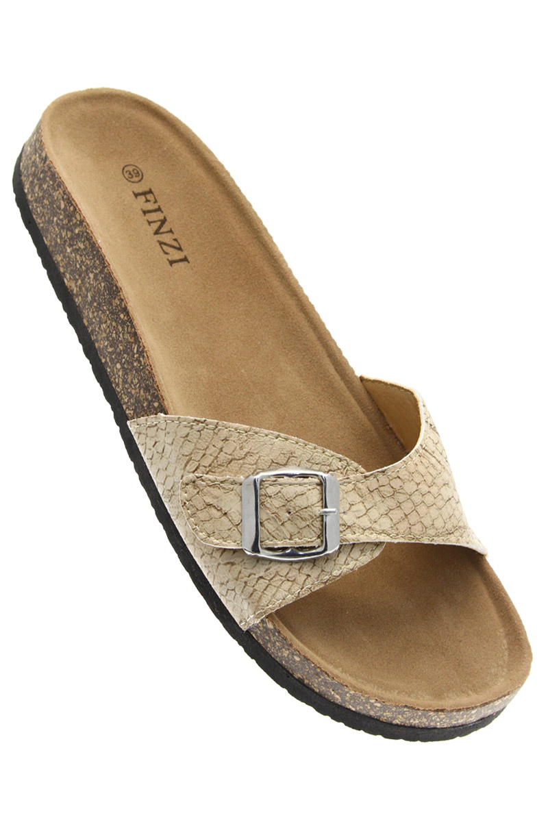 mules confort femme cuir