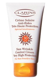 Cr�me solaire Anti-rides Tr�s haute protection SPF 30 sp�cial intol�rence
