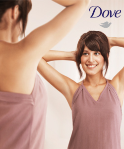 Dove beauty finish