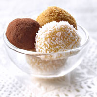Boules coco-noisettes