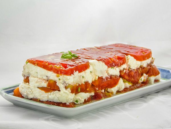 Terrine De Tomates Au Fromage De Chèvre Frais - Toutes Les Recettes Et ...